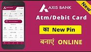 axis bank atm card pin generation online 2021 | axis bank new debit card activation online |