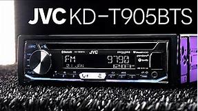 JVC KD-T905BTS Single DIN Bluetooth Receiver - 5V Pre-Amp Outputs