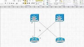 Visio network diagrams with intelligent network connector