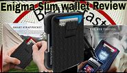 ENIGMA Dapper Nylon Leather Bifold Front Pocket Slim Wallet for Men