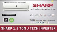 Sharp 1.1 Ton J Tech Inverter Air Conditioner review & unboxing