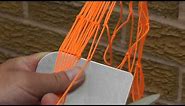 Netmaking 2- the basic knot in close up