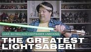 A Star Wars Collection Masterpiece! - Luke Skywalker Legacy Lightsaber Unboxing.