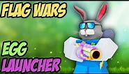 SHOWCASING The EGG LAUNCHER in Roblox FLAG WARS
