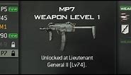 Call of Duty: Modern Warfare 3 - SMGs Level Unlocks (COD MW3 Sub Machine Guns)