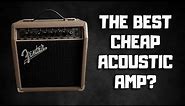 Fender Acoustasonic 15 - Best Cheap Acoustic Amp? Review & Sound Demo