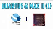 Quartus Prime Lite & CPLD Altera/Intel MAX II (1)