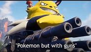 This is Pokemon but with Guns (Palworld Meme)
