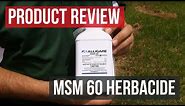 MSM 60 DF Herbicide Review Guide