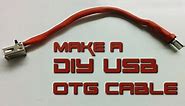 How to Make USB OTG Cable