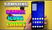 Change Every Icon Color On Your Samsung Galaxy!