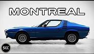 ALFA ROMEO MONTREAL 1972 - Test drive in top gear - V8 Engine sound | SCC TV