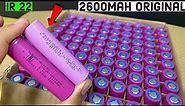 Original 2600mah lithium battery | High quality 18650 lithium battery | @Electronicsproject99
