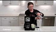 Cuisinart® | How to brew a single cup of coffee using your Cuisinart Brew Basics Coffeemaker!
