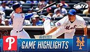 Mets vs Phillies Highlights: Max Scherzer strong, Mark Canha homers again, Mets win 4-2 | SNY