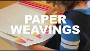 Create paper weavings. | Michelle Grabner | The Art Assignment