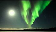 One night in Finnish Lapland with northern lights.