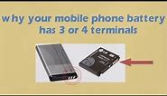 why your mobile phone battery has 3 terminals || suresh concepts