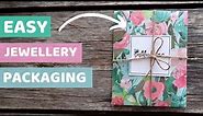 EASY jewellery packaging for ETSY/craft fairs - TUTORIAL