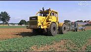 Russischer Kirowez K700A pflügt - 1/2 - Russian Tractor Plowing