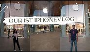 We visited India's first apple store | iphone unboxing | Jio world drive bkc | first iphone