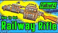 Fallout 4: Secret Hidden Railway Rifle Location Guide (READ DESCRIPTION)