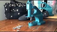 DIY How To Set Studs. Fast Easy Way to Stud Clothing