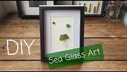 DIY Sea Glass Art, Sea glass projects