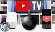 Cast YouTube TV to Chromecast from Phone & Google Home