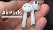 Apple AirPods (2nd generation) In-Ear True Wireless Earbuds - White Unboxing