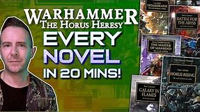 EVERY HORUS HERESY NOVEL REVIEWED in about 20 minutes!
