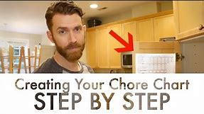 Creating Your Own Chore Chart - Step by Step