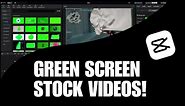 New And Free Green Screen Stock Videos! How You Can Use These Green Screen Videos On CapCut PC?