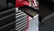 Removing drawer slides from a Craftsman tool box in less than a minute