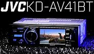 JVC KD-AV41BT Single DIN DVD Bluetooth Receiver - Must See 3" Display!!!