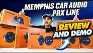 Memphis Car Audio PRX Line of car stereo speakers co-ax and components review and demo.