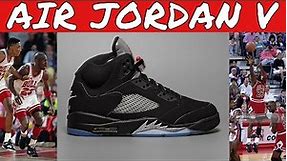 Michael Jordan Wearing The Air Jordan 5! Metallic Silver (Raw Highlights)