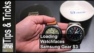 Samsung Gear S3 Classic and Fronter: How to load designer faces!