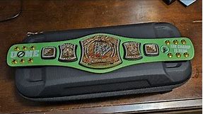 WWE John Cena Signature Series Mini Green Belt Review