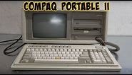 Compaq Portable II Vintage Luggable Computer. What A Cool Part Of Computing History!