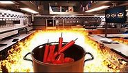 I'm a Lunatic Chef That Cooks Food Using Explosives - Cooking Simulator Update