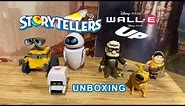 Disney Pixar WALL-E & Up Storytellers 4-inch Scale Mattel Action Figures 3 Packs Unboxing/Review