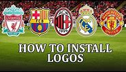 Football Manager 2018 - How to install a logo pack in fm18, get real club logos and badges in fm18