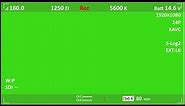7 Packs Video Camera Recording Green Screen Effect Chroma Key || By Green Pedia