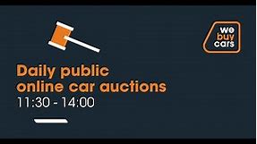 WeBuyCars Online Auctions | How To Register