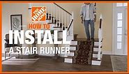 How-To Stair Runner | The Home Depot