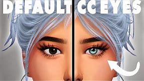 SIMS 4: HOW TO MAKE CC EYES INTO DEFAULT CC EYES