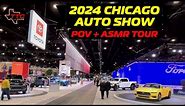 2024 Chicago Auto Show POV Walkthrough | ASMR