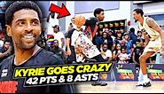 Kyrie Irving Went ABSOLUTELY CRAZY... Dropped 42 Points & INSANE HANDLES On Display!