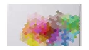 Collage color bloom #papercollage #artist #satisfying | Josie Lewis Art